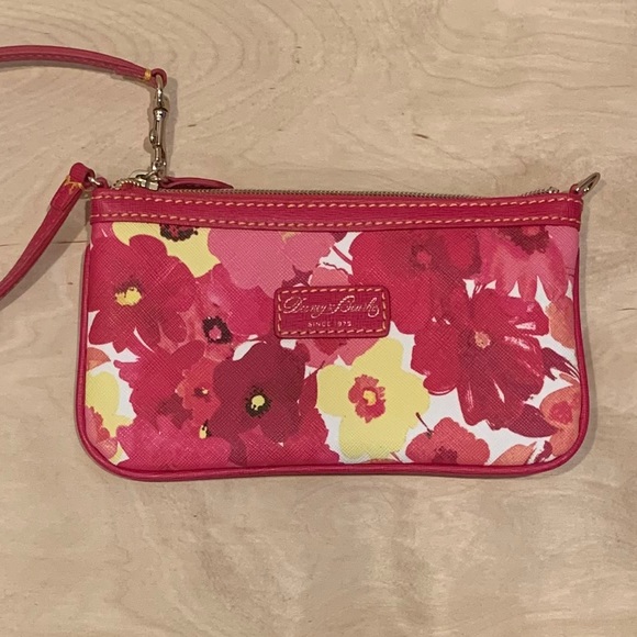 Dooney & Bourke Somerset Watercolor Wristlet - Picture 2 of 8